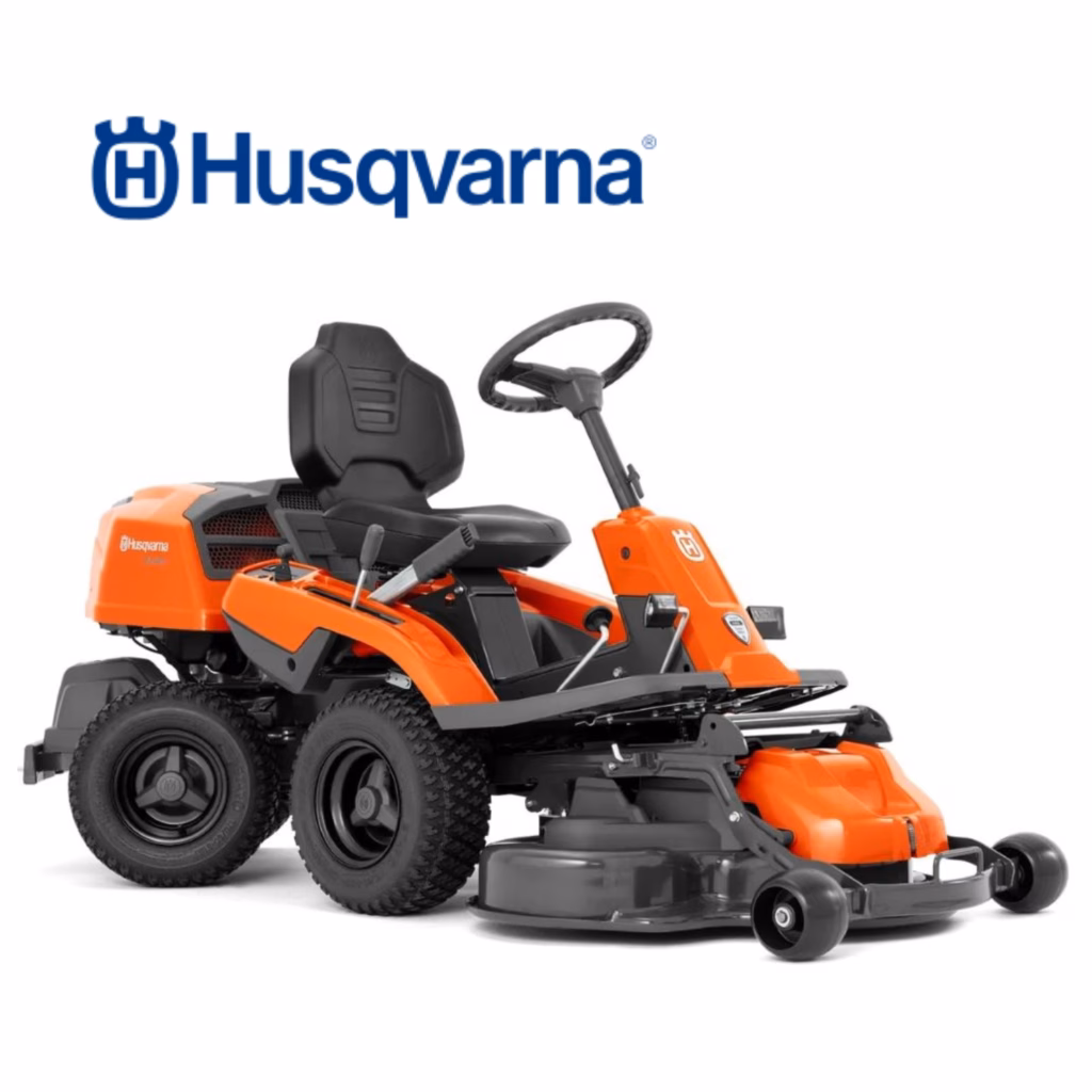 Husqvarna R 214TC рајдер косилка со преден Combi дек